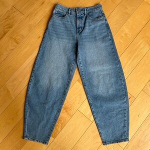 Ann Taylor Barrel High Rise Denim